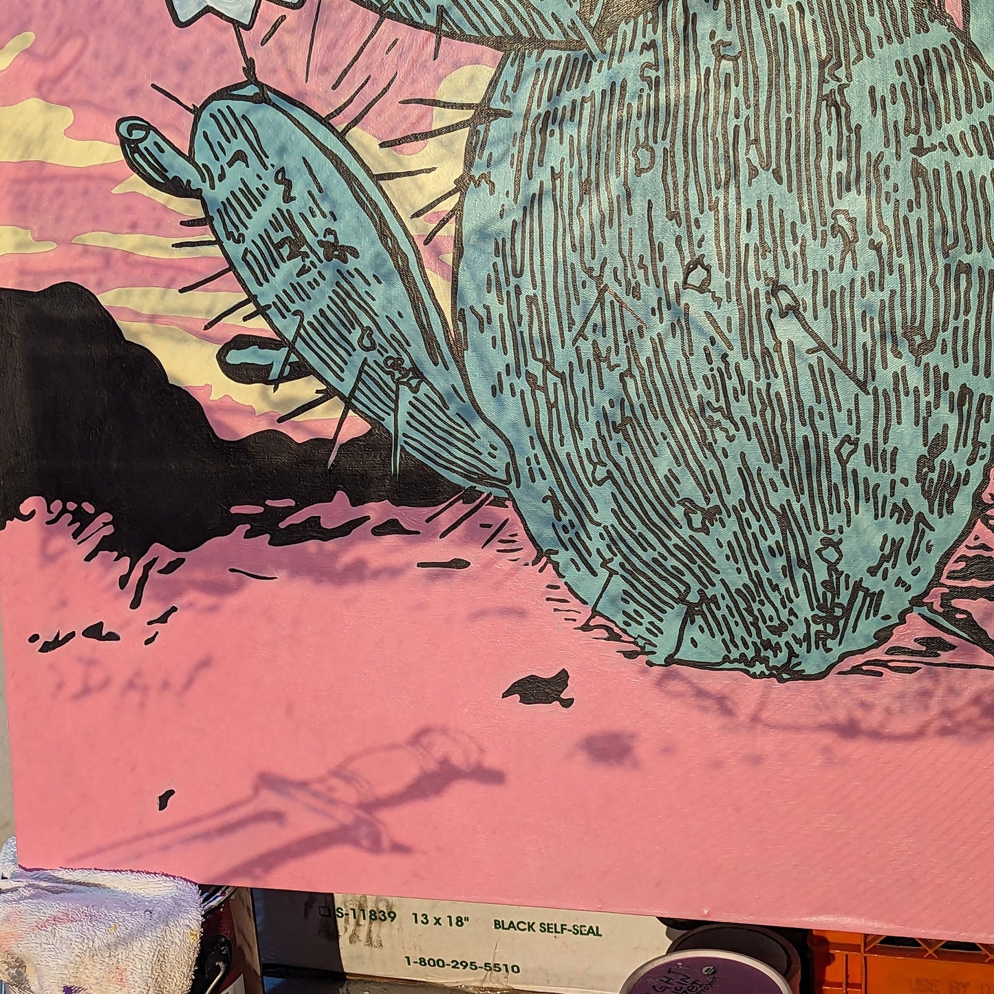 This Cactus Laughs in the Face of Your Misfortunes