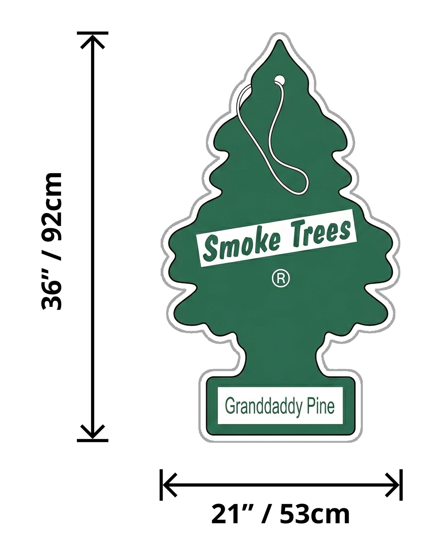 Smoke Trees® Granddaddy Pine Oversized Air Freshener