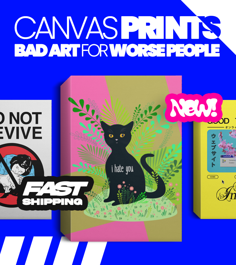 Canvas Prints: Now They're Available