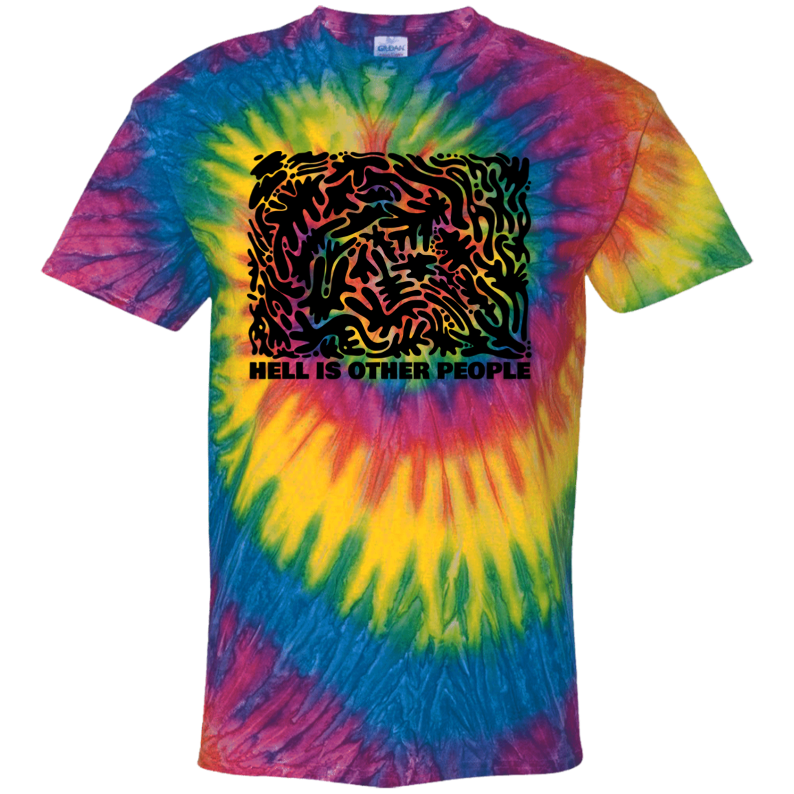 Hell is Other People Tie Dye T-Shirt