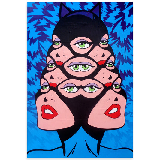 Catwoman with Eleven Eyes