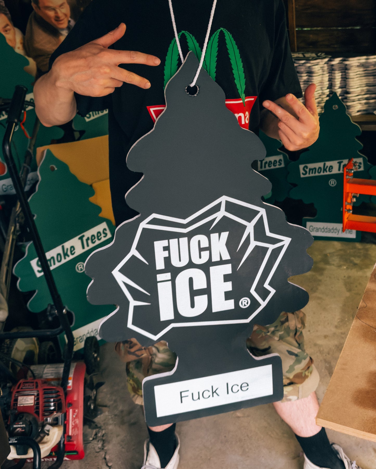 Fuck ICE Oversized Air Freshener