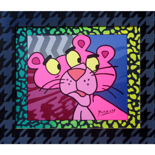 Pink Panther with Three Eyes