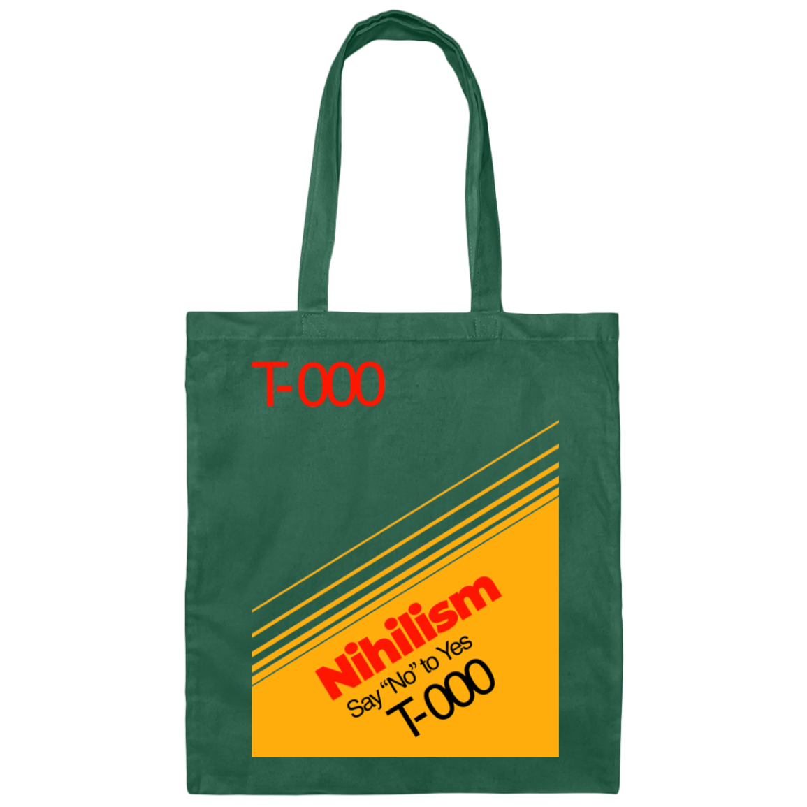 Nihilism T-100 Canvas Tote Bag