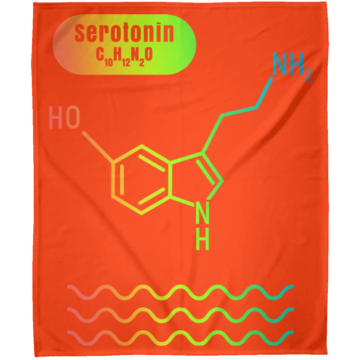 Serotonin Arctic Fleece Blanket 50x60