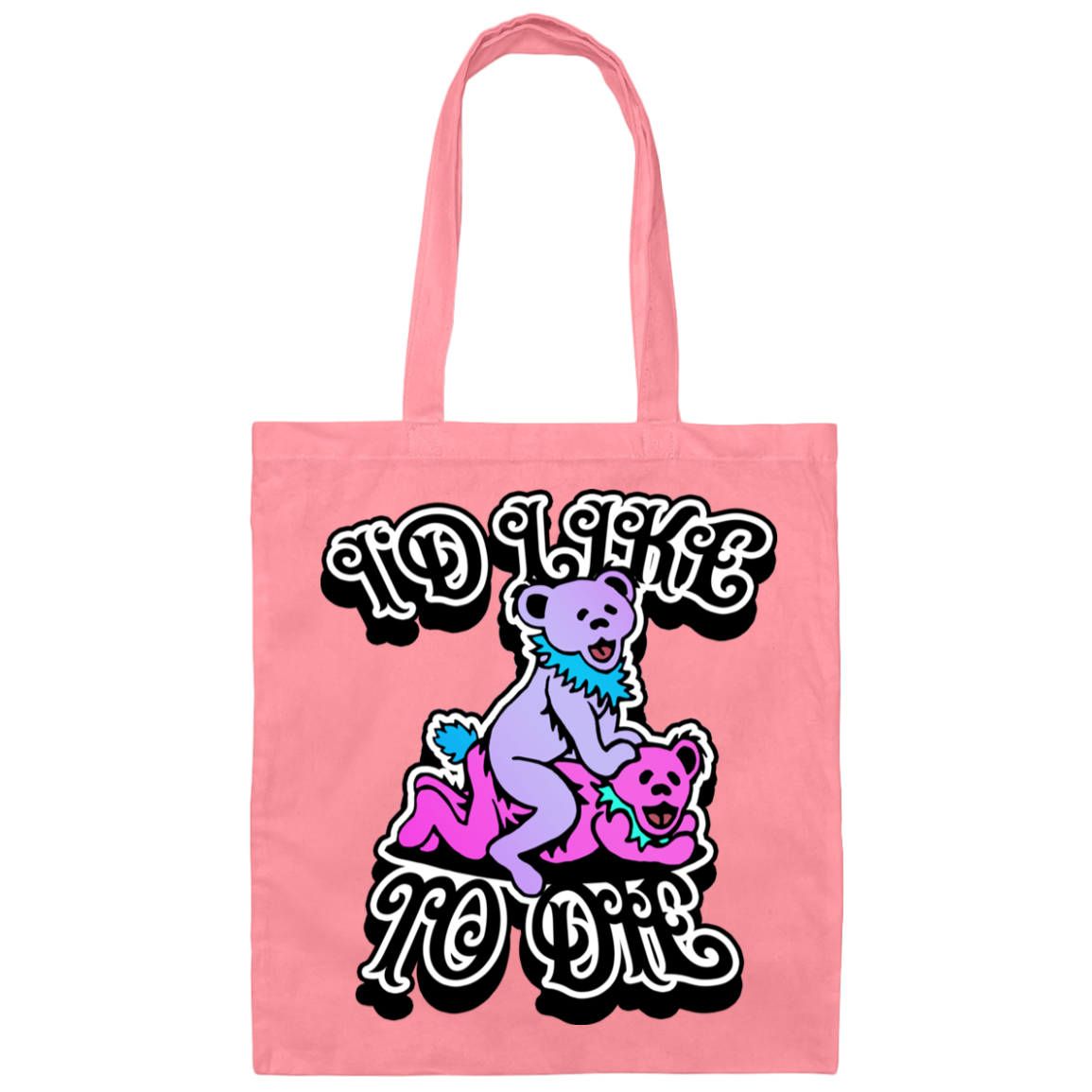 I'd Like to Die Canvas Tote