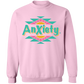 Anxiety Crewneck Sweatshirt by palm-treat.myshopify.com for sale online now - the latest Vaporwave &amp; Soft Grunge Clothing