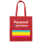 Paranoid Canvas Tote Bag