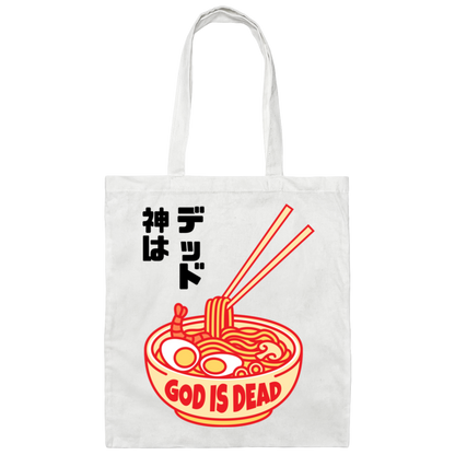 God is Dead Canvas Tote Bag