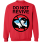 Do Not Revive Crewneck Sweatshirt by palm-treat.myshopify.com for sale online now - the latest Vaporwave &amp; Soft Grunge Clothing