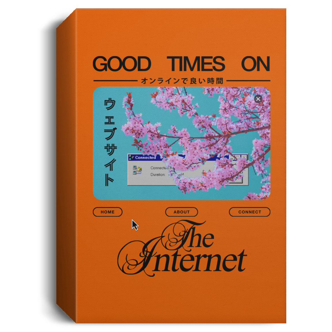 Good Time on the Internet Deluxe Canvas Art