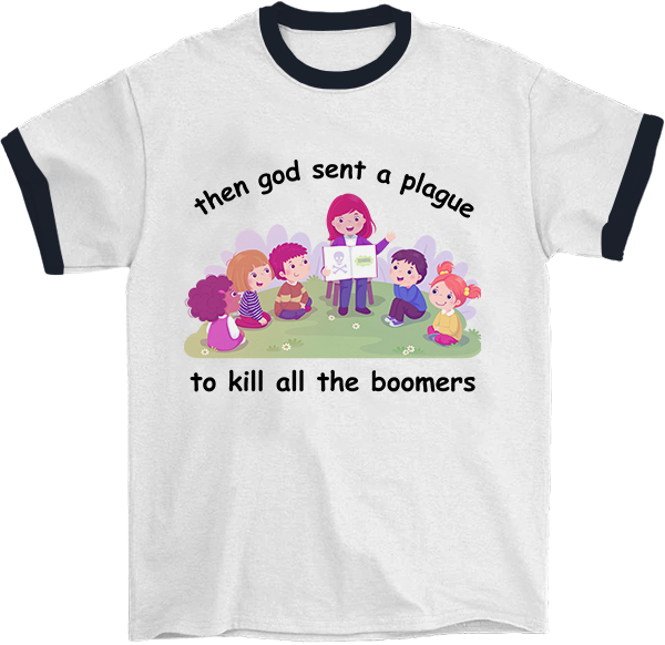 Boomer Plague Ringer T-Shirt