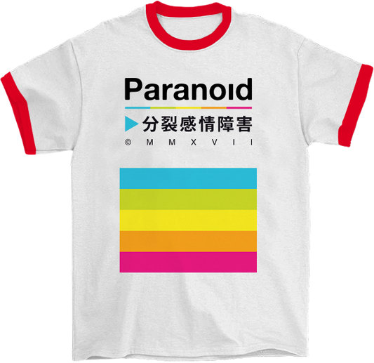 Paranoid Ringer T-Shirt