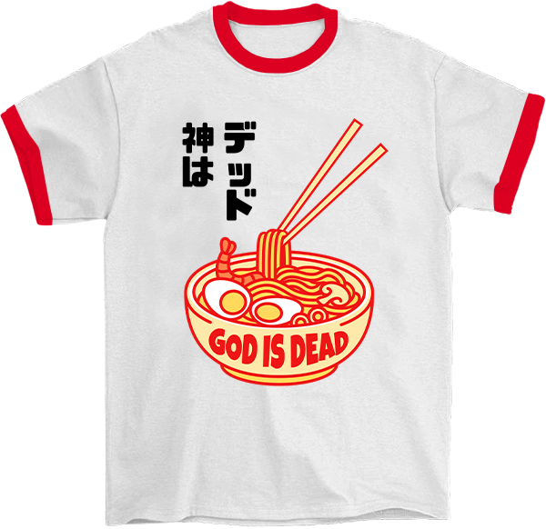 God is Dead Ringer T-Shirt
