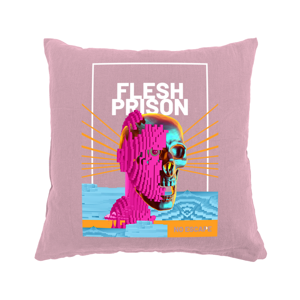 Flesh Prison 16x16" Pillow