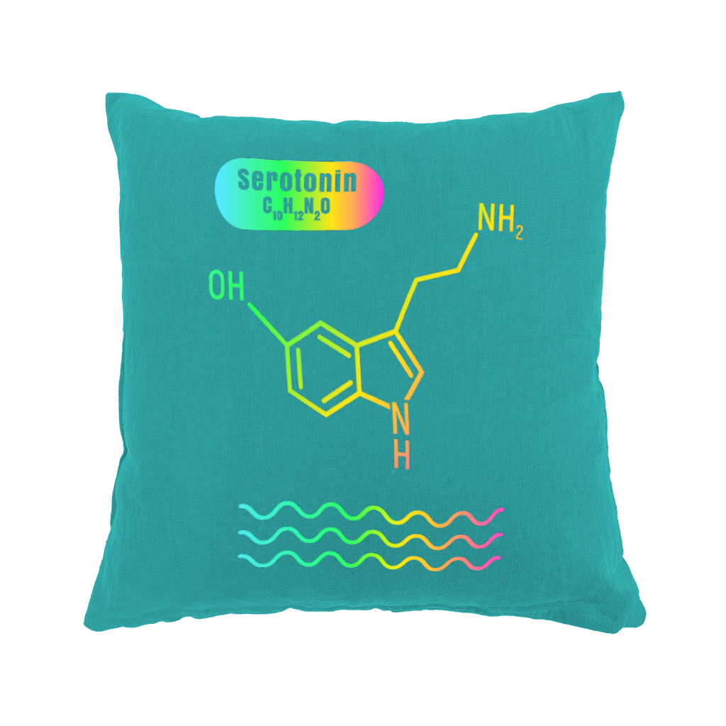 Serotonin 16x16" Pillow