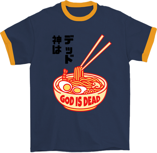 God is Dead Ringer T-Shirt