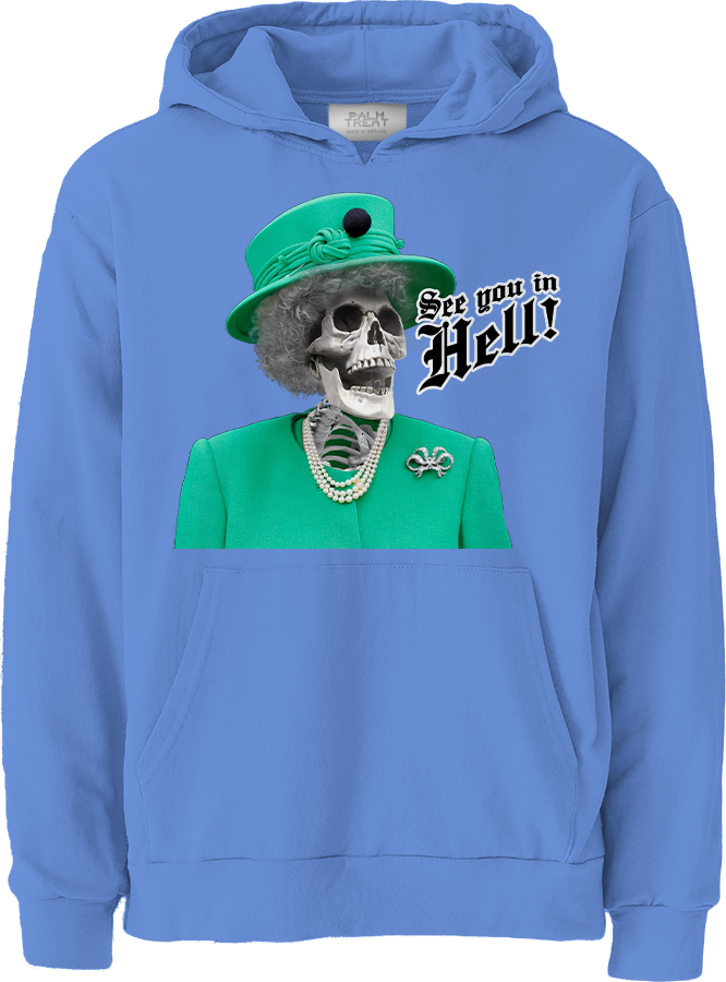 God Save the Queen See you in Hell Hoodie