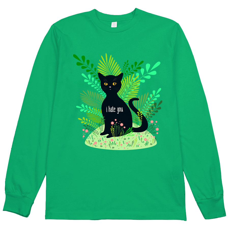 Hate You Cat L/S Tee