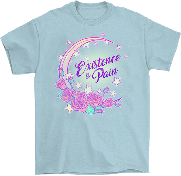 Existence is Pain Moon T-Shirt