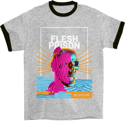 Flesh Prison Ringer T-Shirt