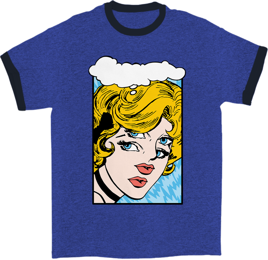 Mod Girl 2 Ringer T-Shirt