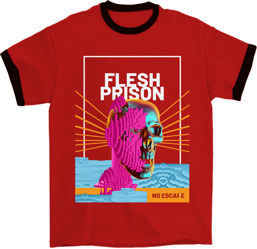 Flesh Prison Ringer T-Shirt